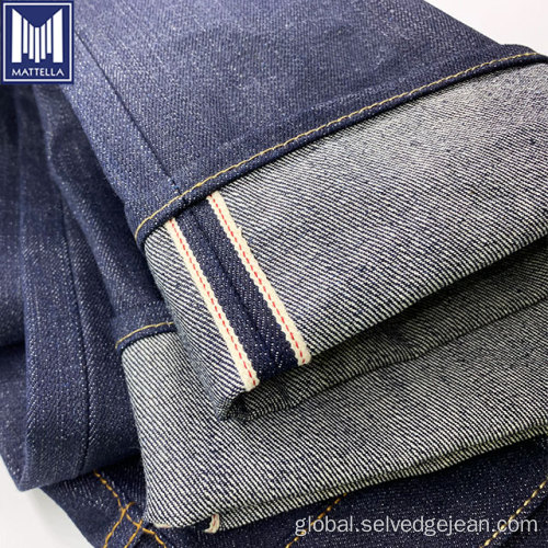 Denim Jeans Trousers 12~17oz custom logo men selvedge denim jeans Factory